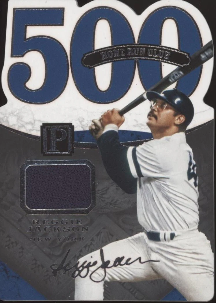 Reggie Jackson 2016 Panini Pantheon 500 Home Run Club 134/199 #12