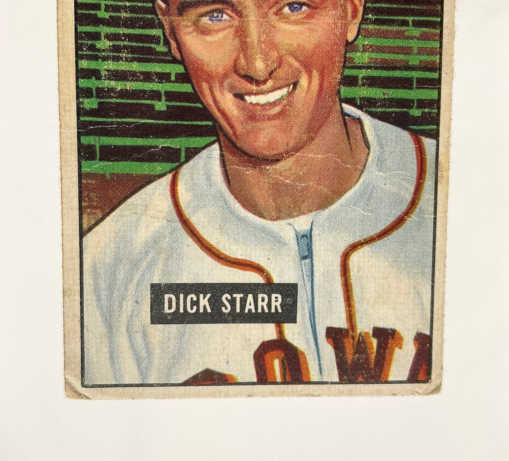Dick Starr 1951 Bowman #137 St. Louis Browns GD
