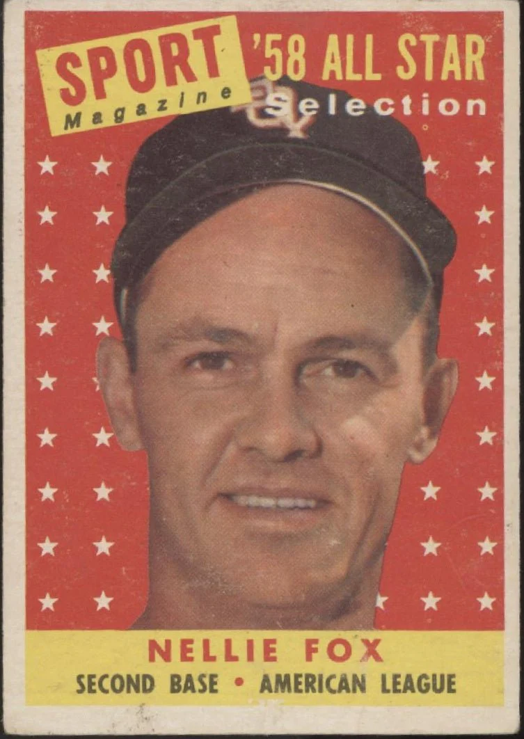 Nellie Fox 1958 Topps #479 Chicago White Sox VG-EX