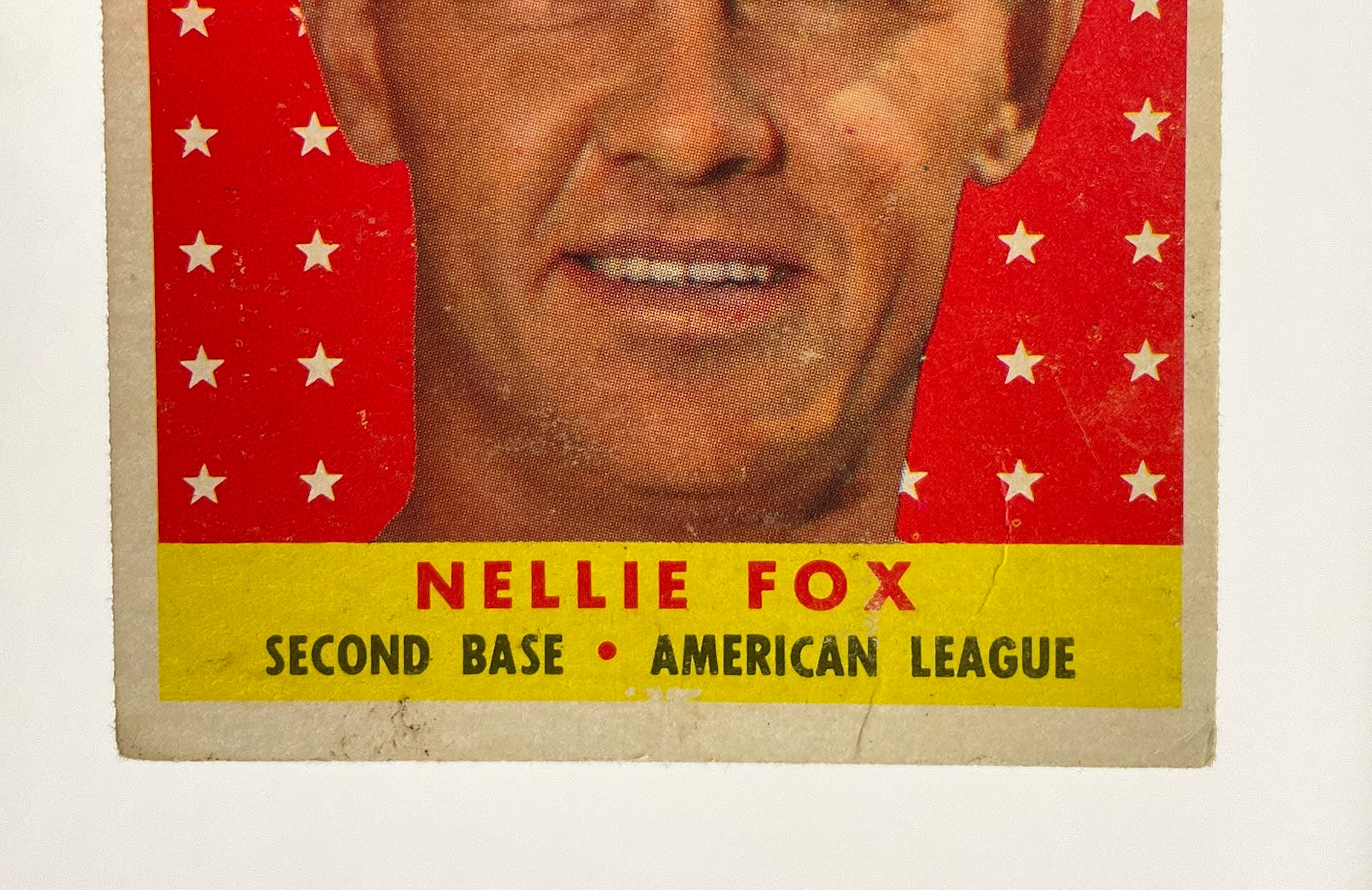 Nellie Fox 1958 Topps #479 Chicago White Sox VG-EX