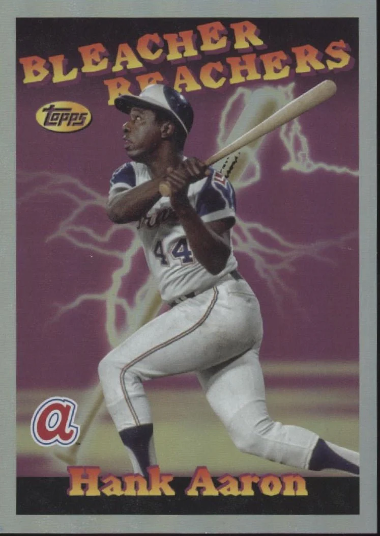 Hank Aaron 2023 Topps Archives Bleacher Reachers Refractor #SB-8