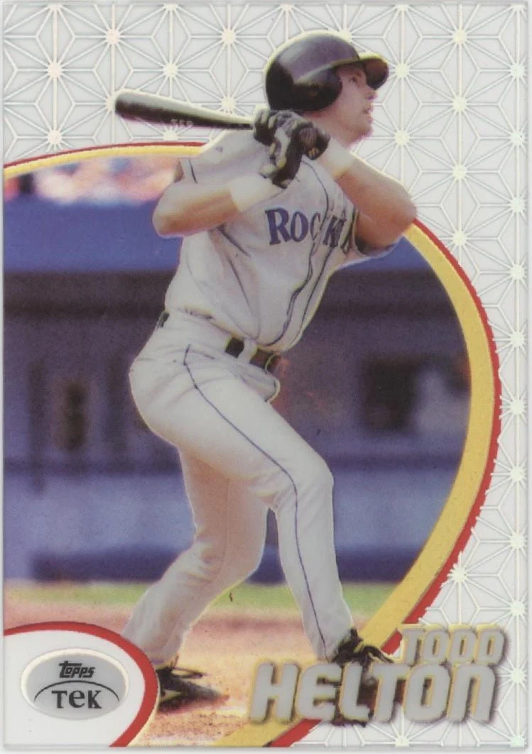 Todd Helton 1998 Topps Tek Pattern 44 #69