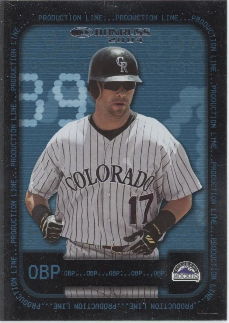Todd Helton 2003 Donruss Production Line 197/458