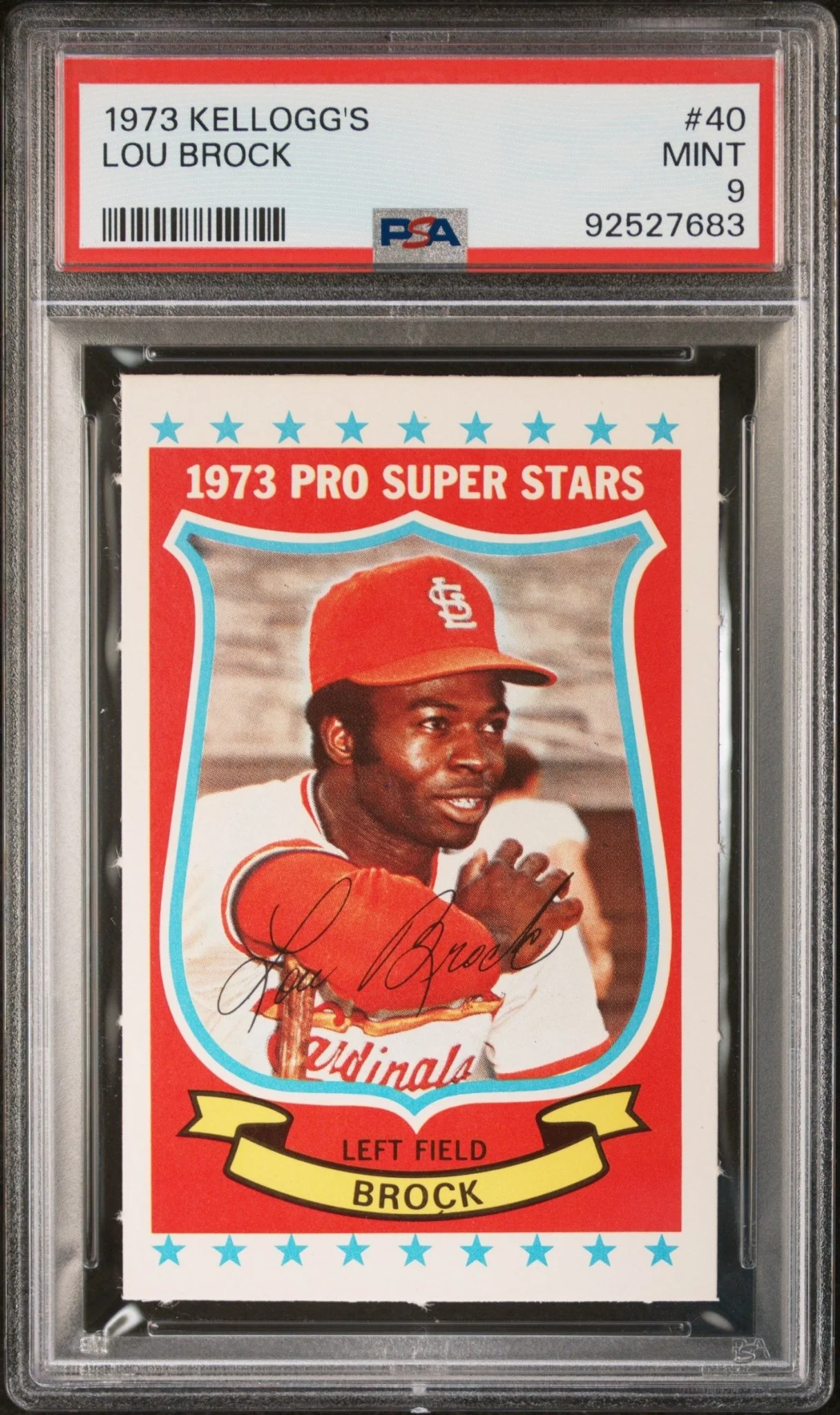 1408-lou-brock-1973-kellogg-s-40-psa-9-1.webp Lou Brock 1973 Kellogg's #40 PSA 9