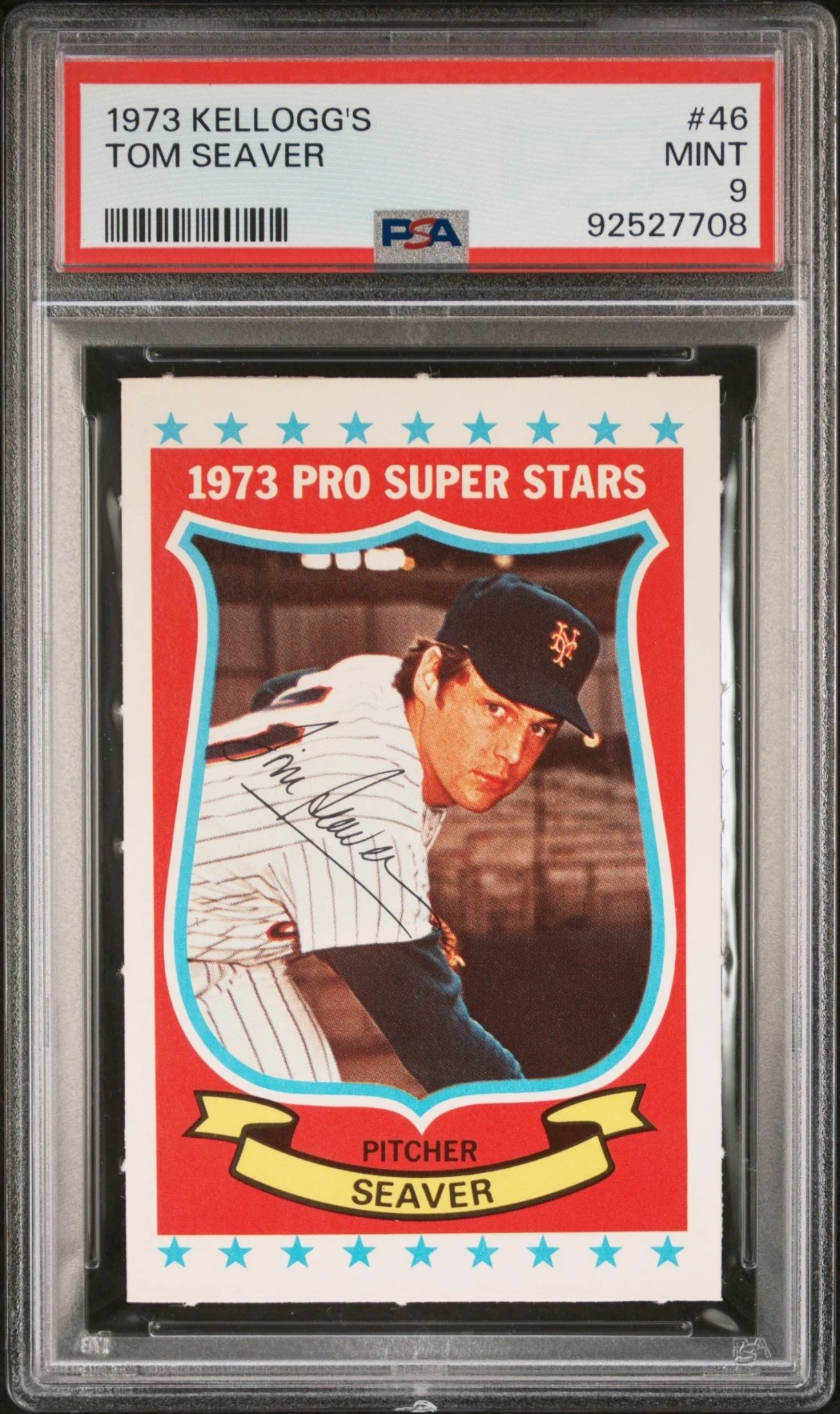 Tom Seaver 1973 Kellogg's #46 PSA 9