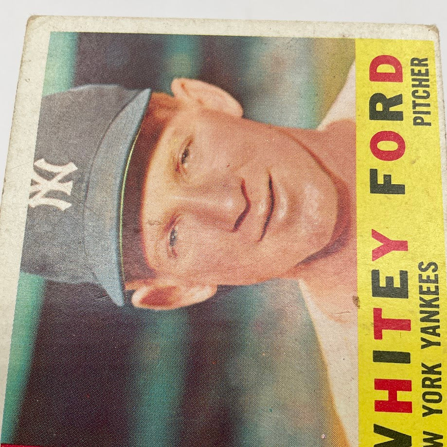 Whitey Ford 1960 Topps #35 New York Yankees VG #2