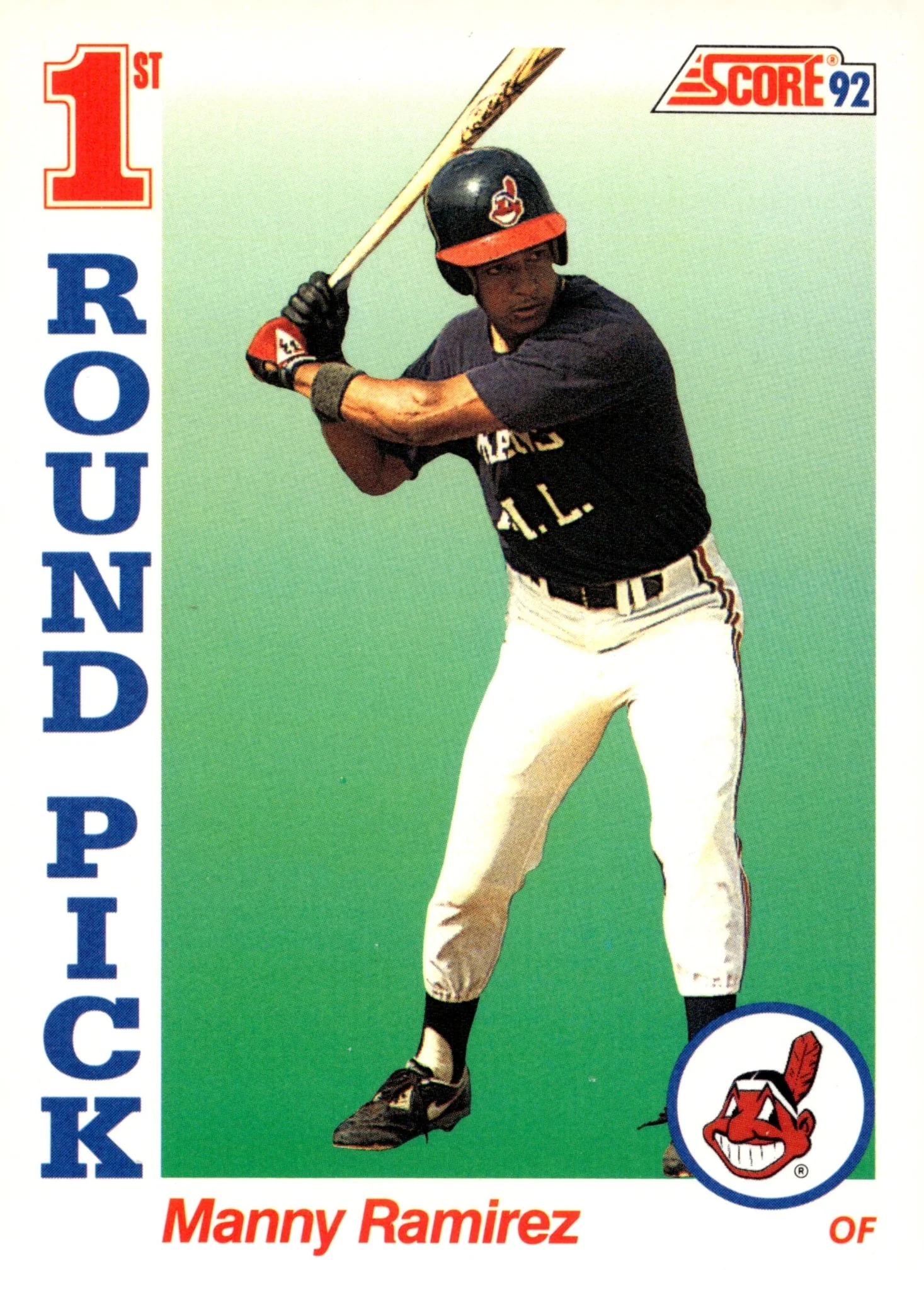 Manny Ramirez 1992 Score 1st Round Pick RC #800