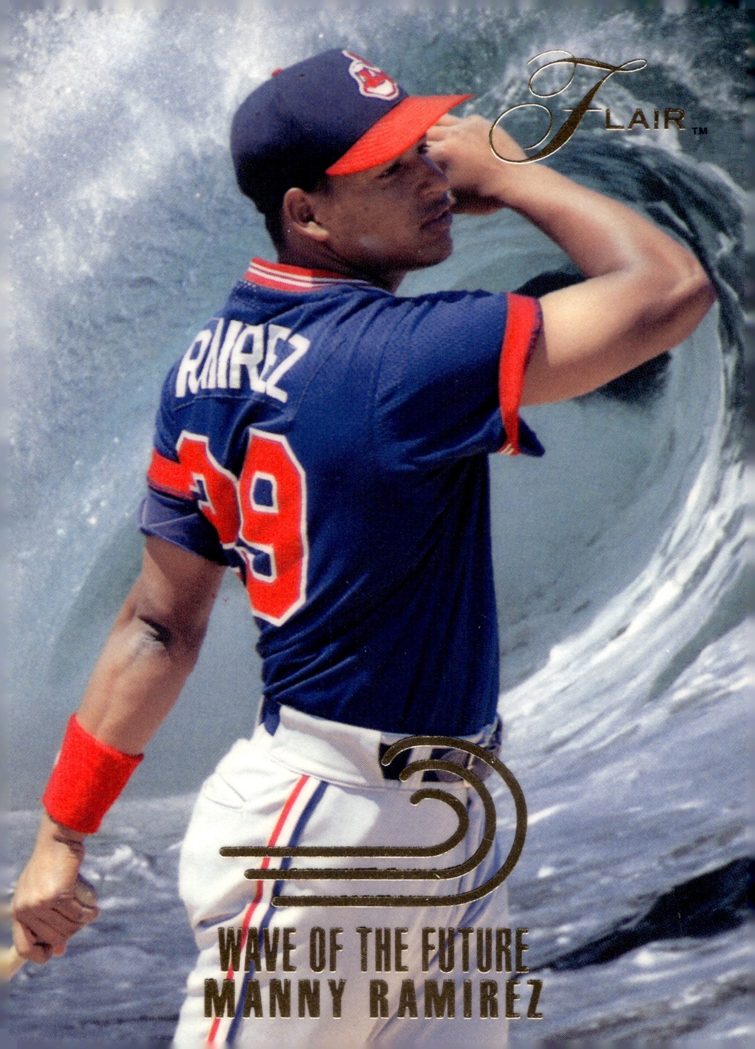 Manny Ramirez 1993 Fleer Flair Wave of the Future #13