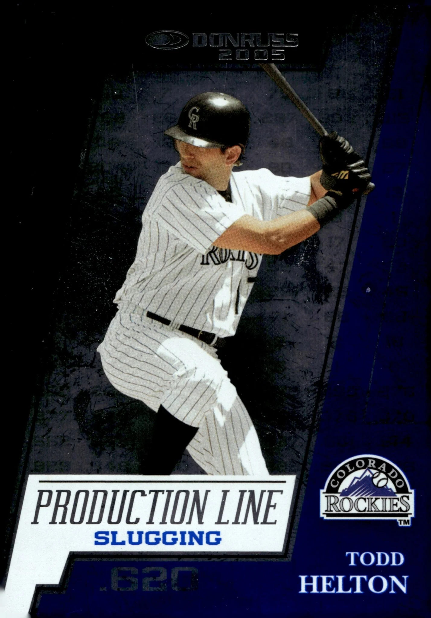 Todd Helton 2004 Donruss Production Line 086/620 #PL-3