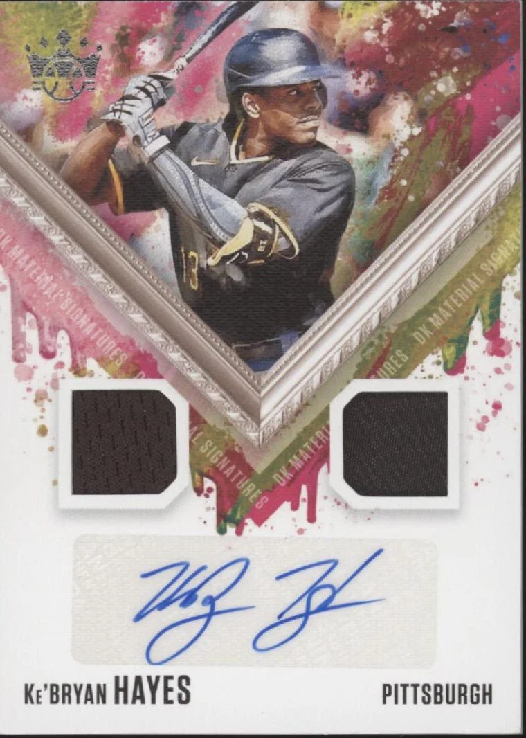 1460-ke-bryan-hayes-2021-panini-diamond-kings-swatches-auto-dkms-kh-1.webp Ke'Bryan Hayes 2021 Panini Diamond Kings Swatches Auto #DKMS-KH