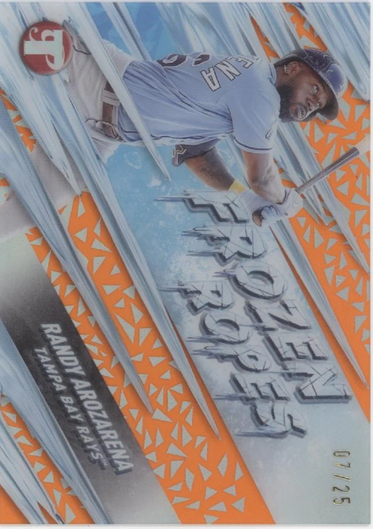 Randy Arozarena 2024 Topps Pristine Frozen Ropes Orange 07/25 #FR-16