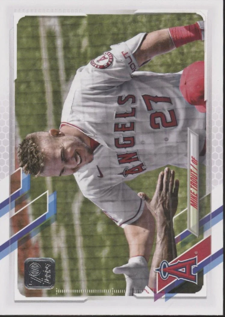 Mike Trout 2021 Topps Update Series 70 SP #US130