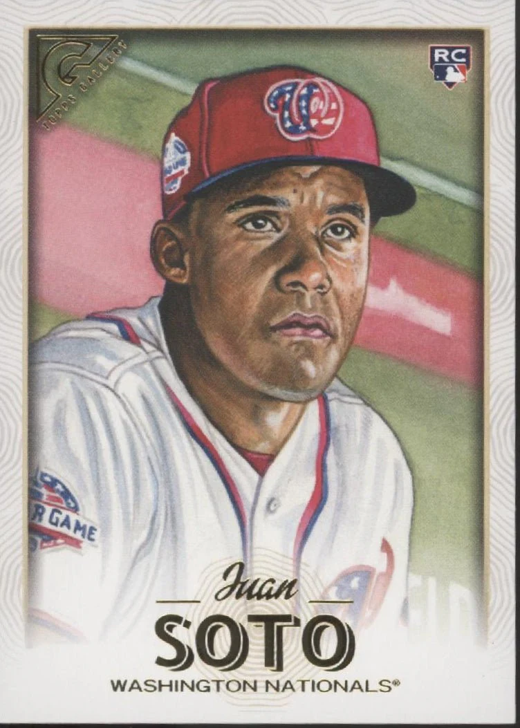 Juan Soto 2018 Topps Gallery RC #126