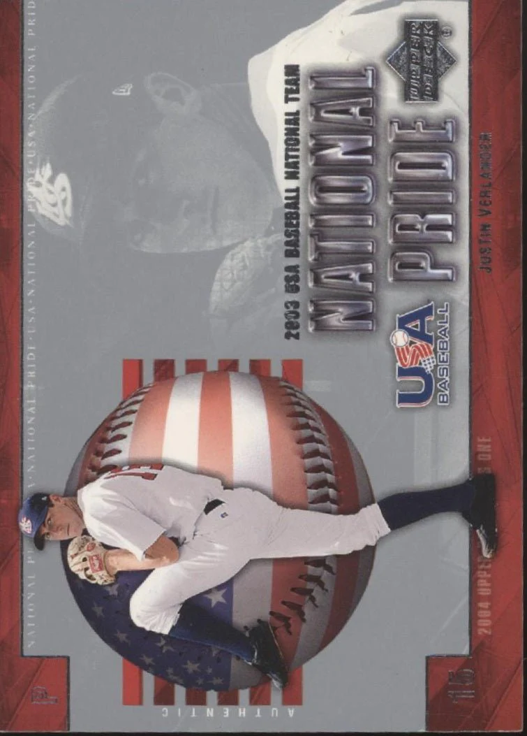Justin Verlander 2003 Upper Deck National Pride #USA5