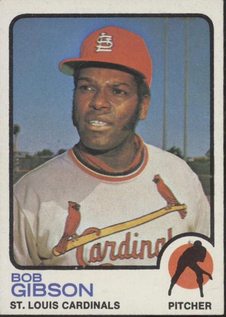Bob Gibson 1973 Topps #190 St. Louis Cardinals EX #2