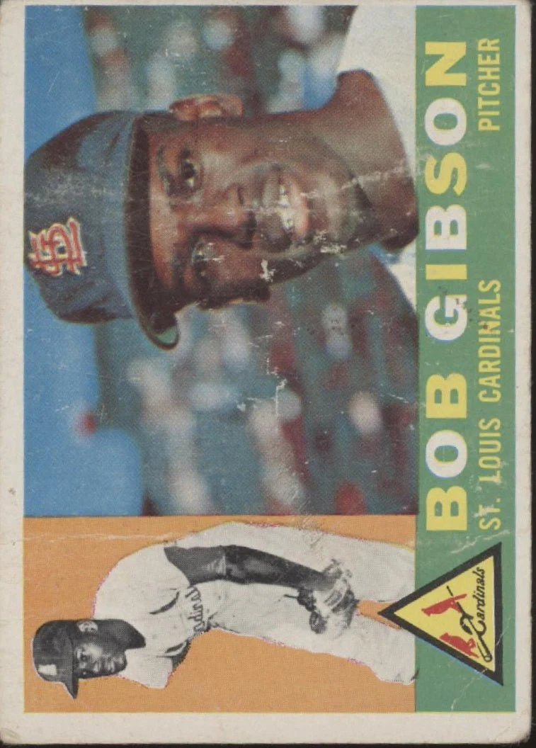 Bob Gibson 1960 Topps #73 St. Louis Cardinals PR