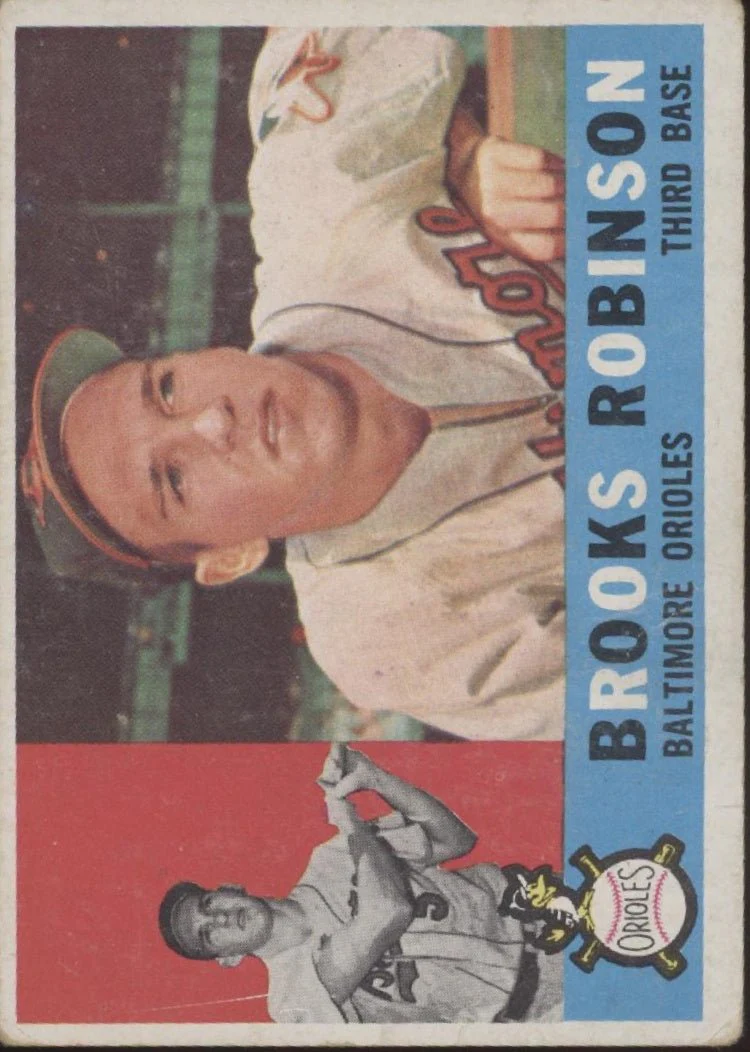 Brooks Robinson 1960 Topps #28 Baltimore Orioles VG