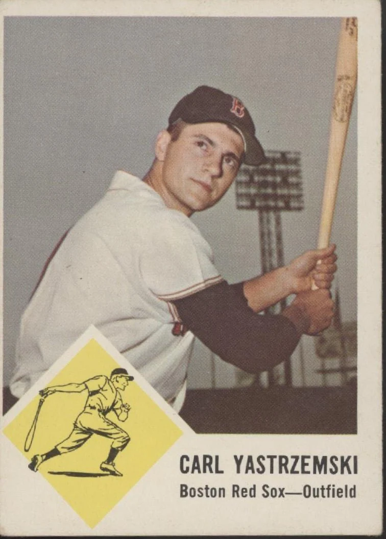 Carl Yastrzemski 1963 Fleer #8 Boston Red Sox VG