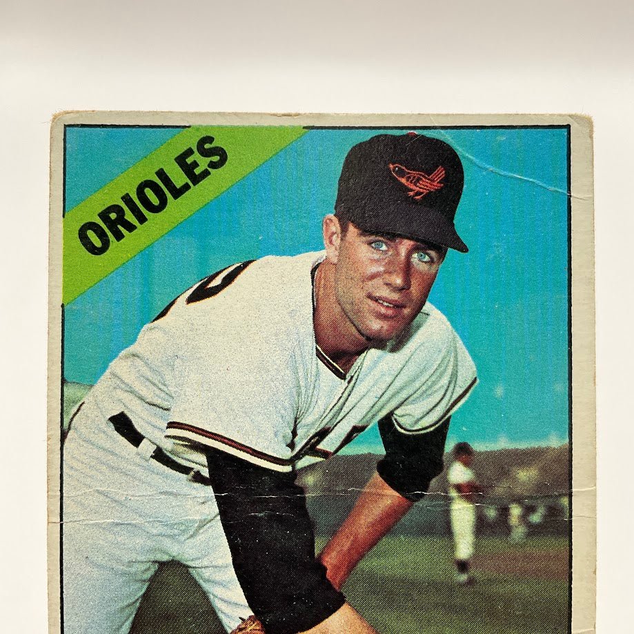 Jim Palmer 1966 Topps RC #126 Baltimore Orioles GD