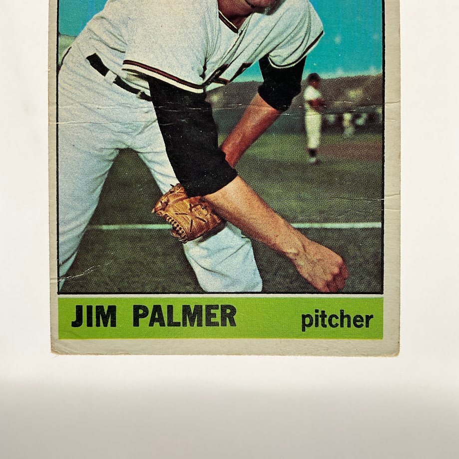 Jim Palmer 1966 Topps RC #126 Baltimore Orioles GD