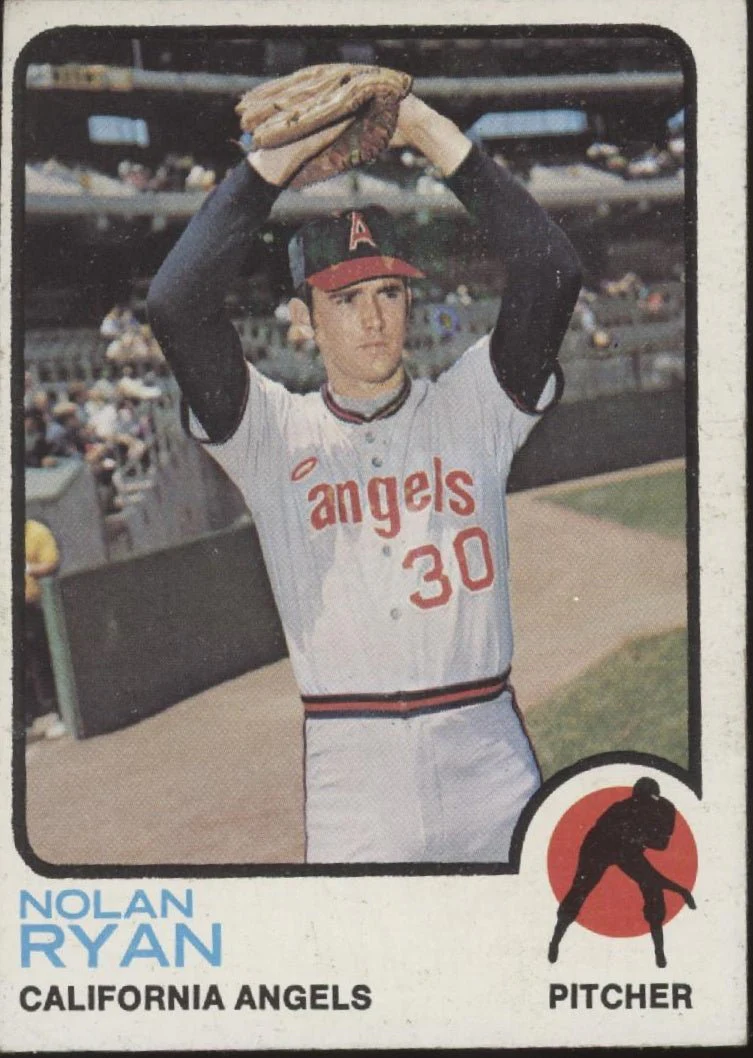 Nolan Ryan 1973 Topps #220 California Angels VG-EX #2