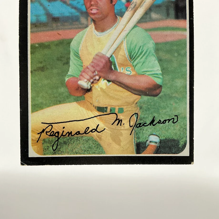 Reggie Jackson 1971 Topps #20 Oakland Athletics VG #3