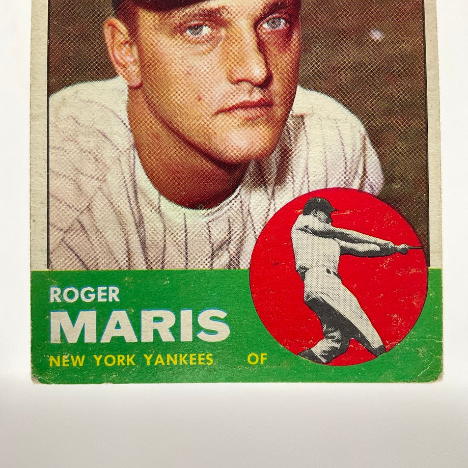 Roger Maris 1963 Topps #120 New York Yankees VG