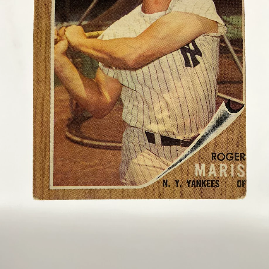 Roger Maris 1962 Topps #1 New York Yankees GD #1