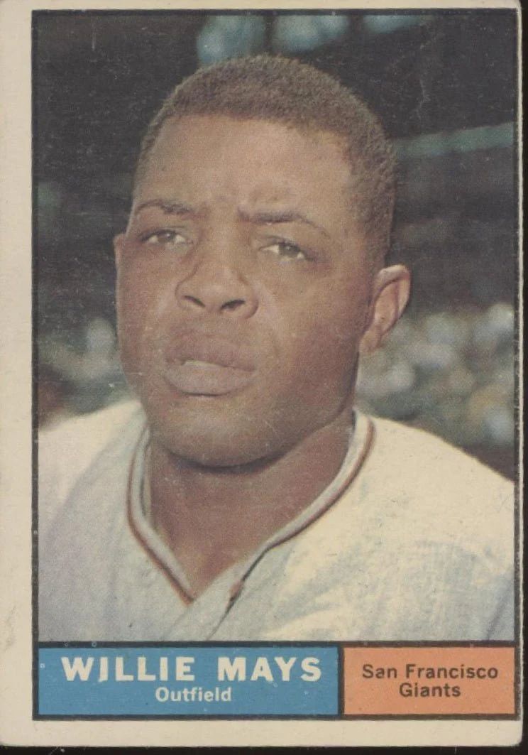 Willie Mays 1961 Topps #150 San Francisco Giants GD