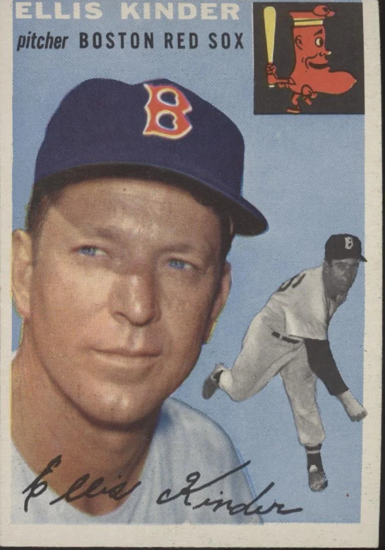 Ellis Kinder 1954 Topps #47 Boston Red Sox VG-EX #2