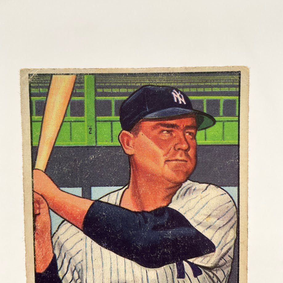 Johnny Mize 1952 Bowman #145 New York Yankees VG