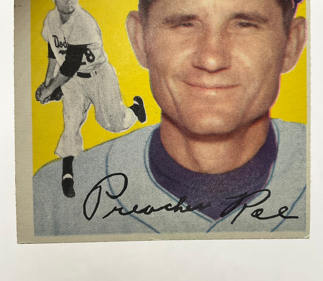 Preacher Roe 1954 Topps #14 Brooklyn Dodgers VG