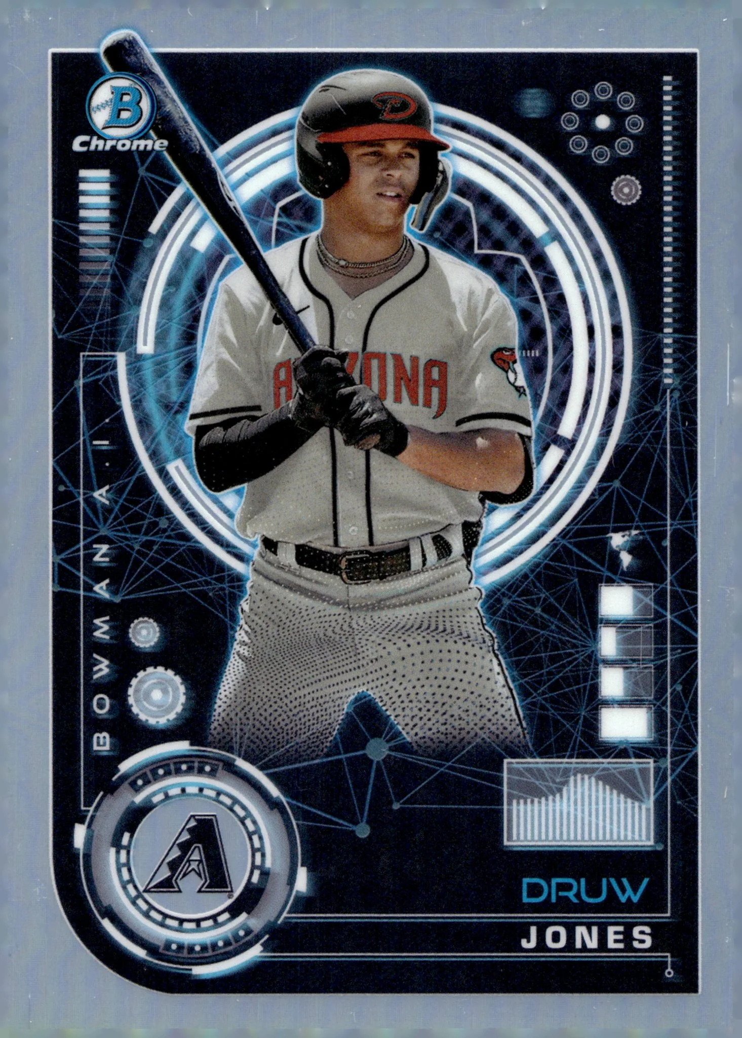 Druw Jones 2024 Bowman Chrome AI Refractor #BAI-7