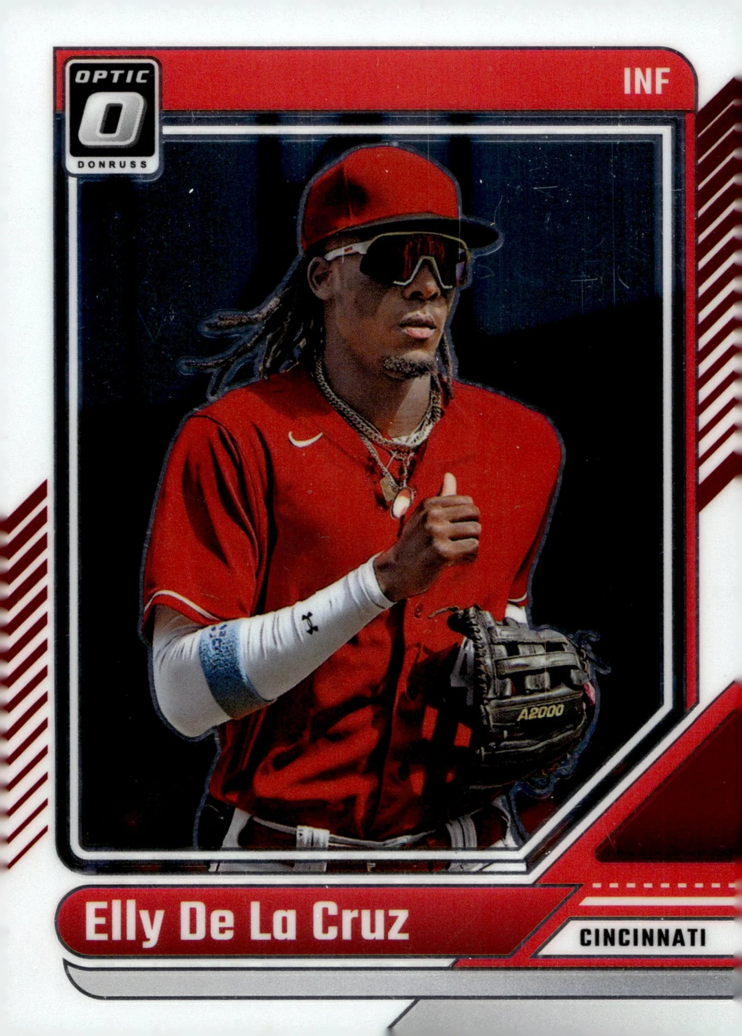 Elly De La Cruz 2024 Panini Donruss Optic RC #18