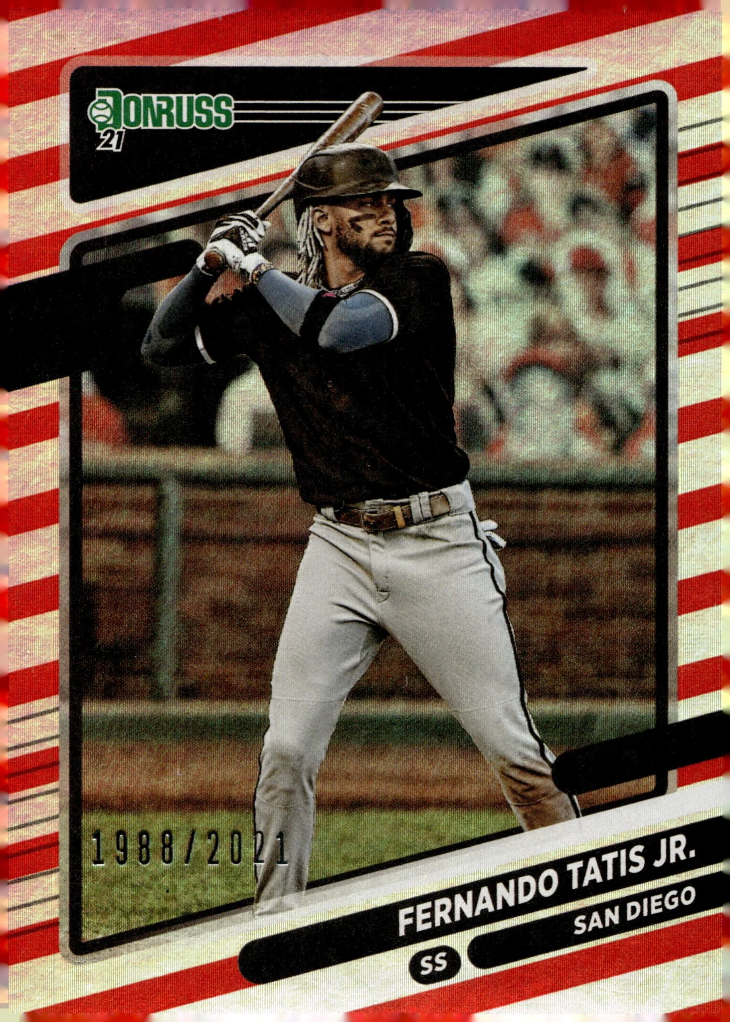 Fernando Tatis Jr. 2021 Panini Donruss Red 1988/2021 #71