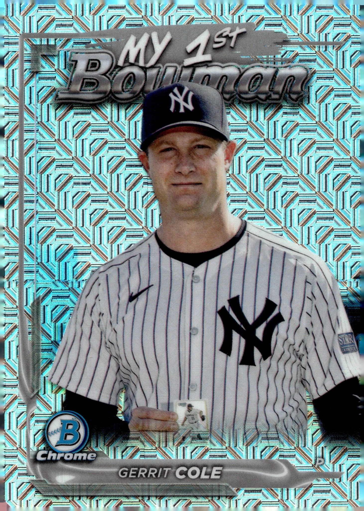 Gerrit Cole 2024 Bowman Chrome My 1st Bowman Mojo Refractor #M1B-33 #4