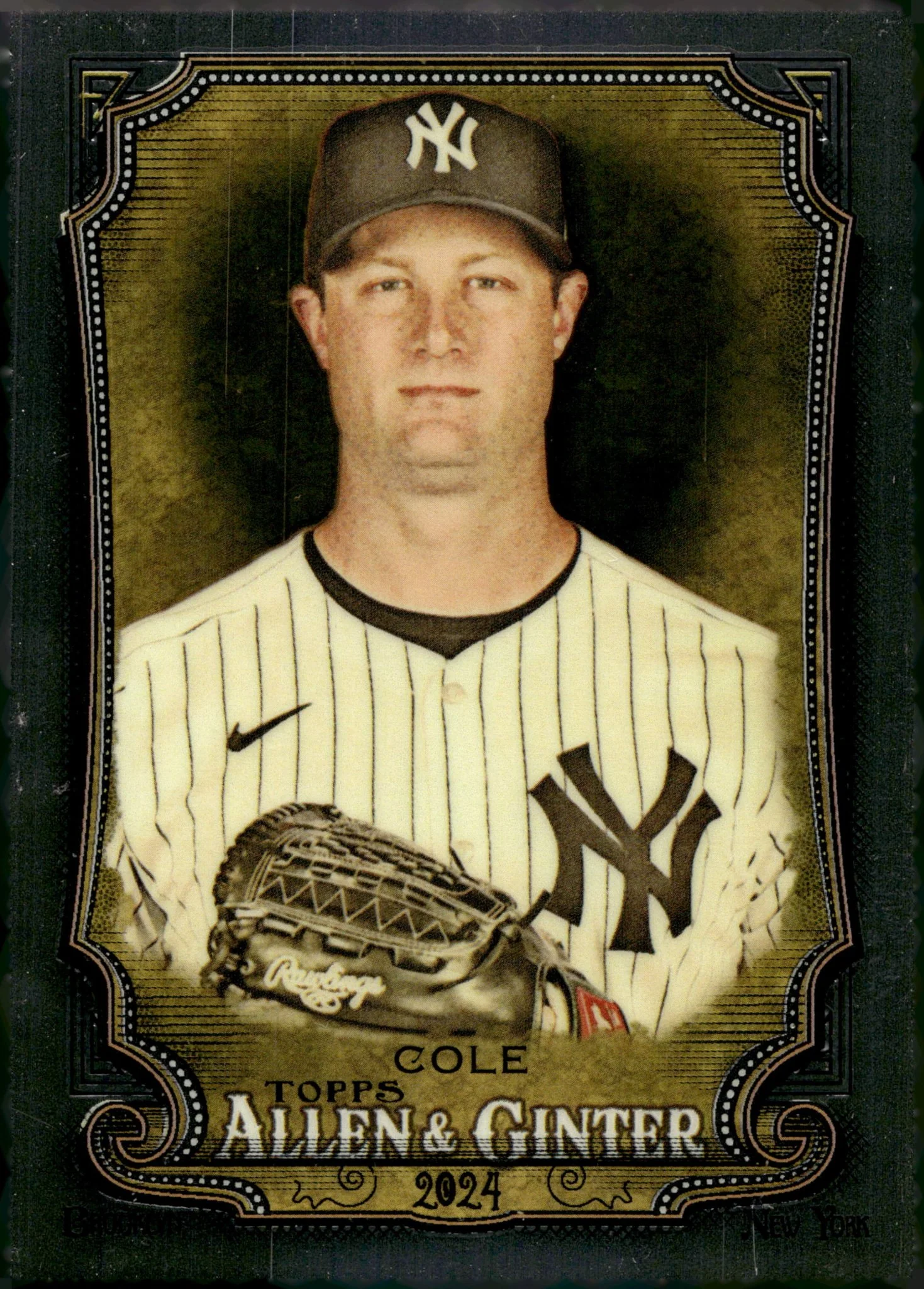 Gerrit Cole 2024 Topps Chrome Allen & Ginter #25
