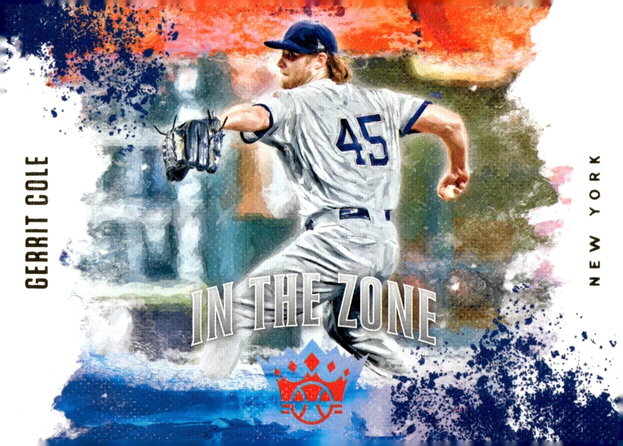 Gerrit Cole 2020 Panini Diamond Kings In the Zone #INT-14