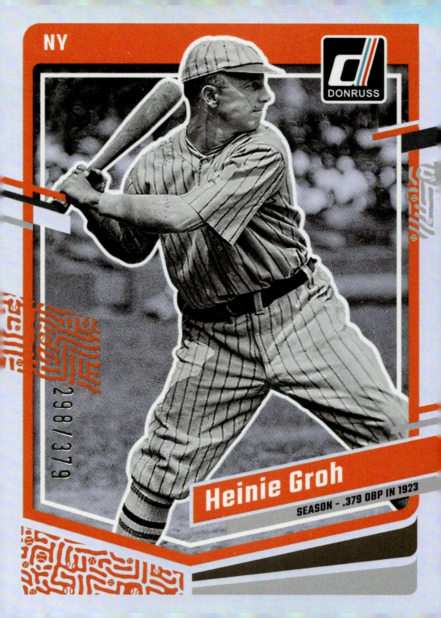 Heinie Groh 2023 Panini Donruss Holo 098/379 #169