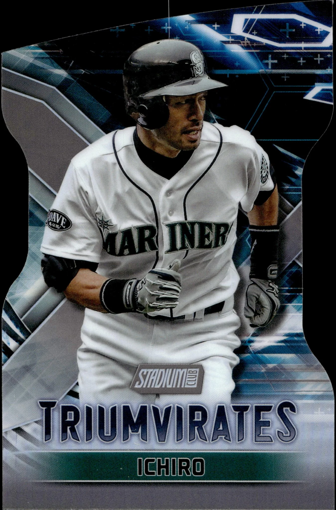 Ichiro Suzuki 2023 Topps Stadium Club Triumvirates Die-Cut #T-19