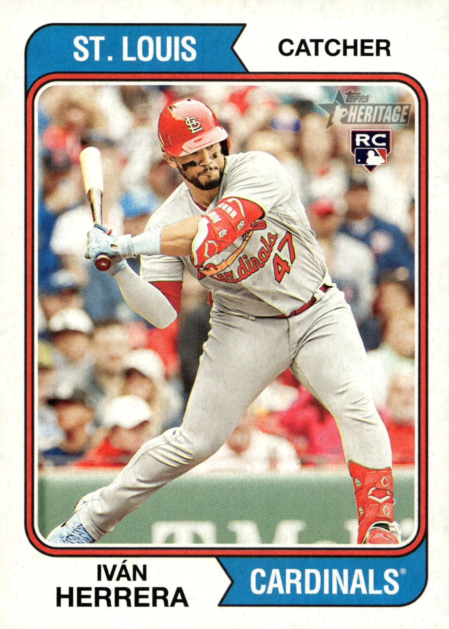 Ivan Herrera 2023 Topps Heritage RC #260