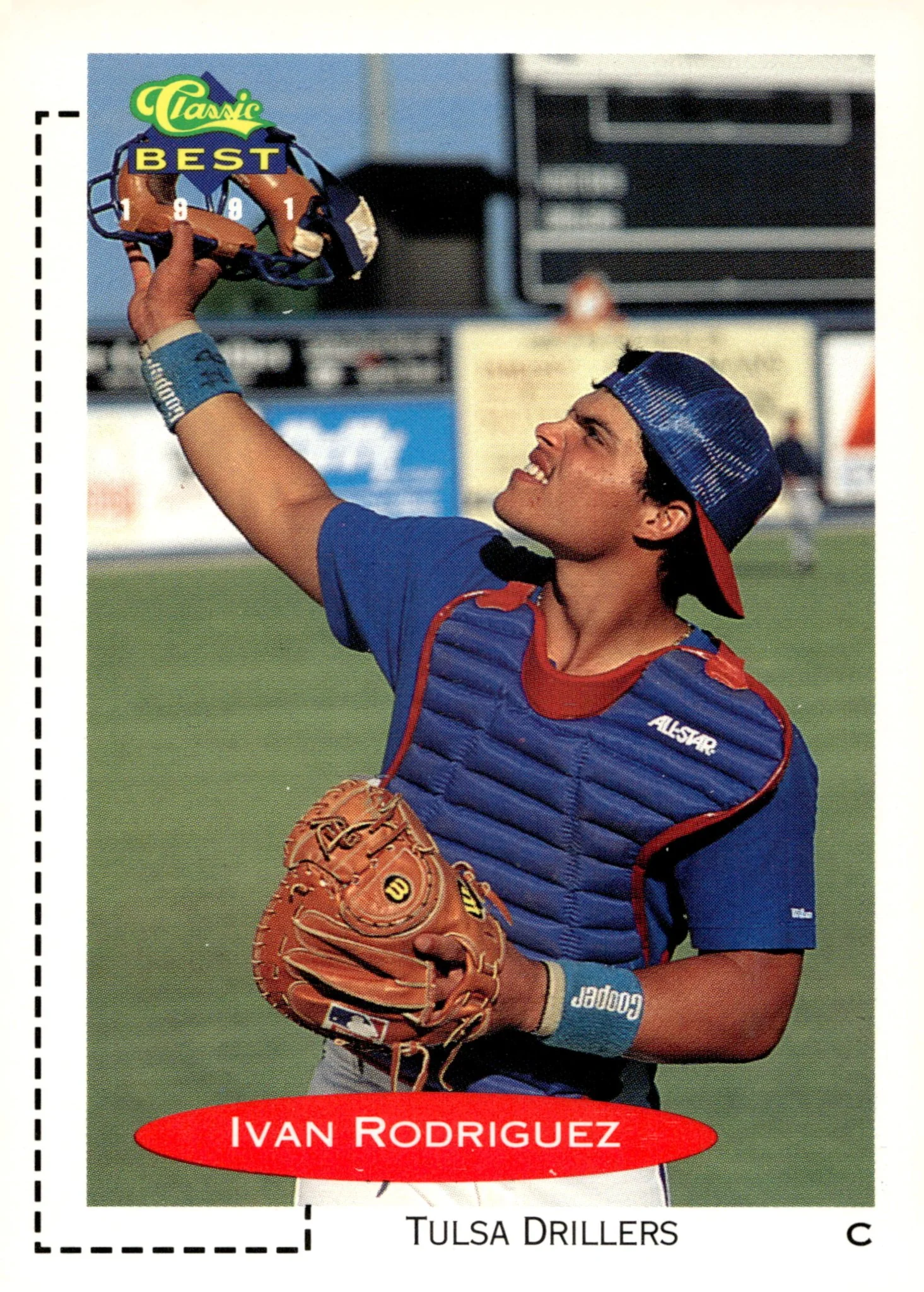 Ivan Rodriguez 1991 Classic Best RC #136