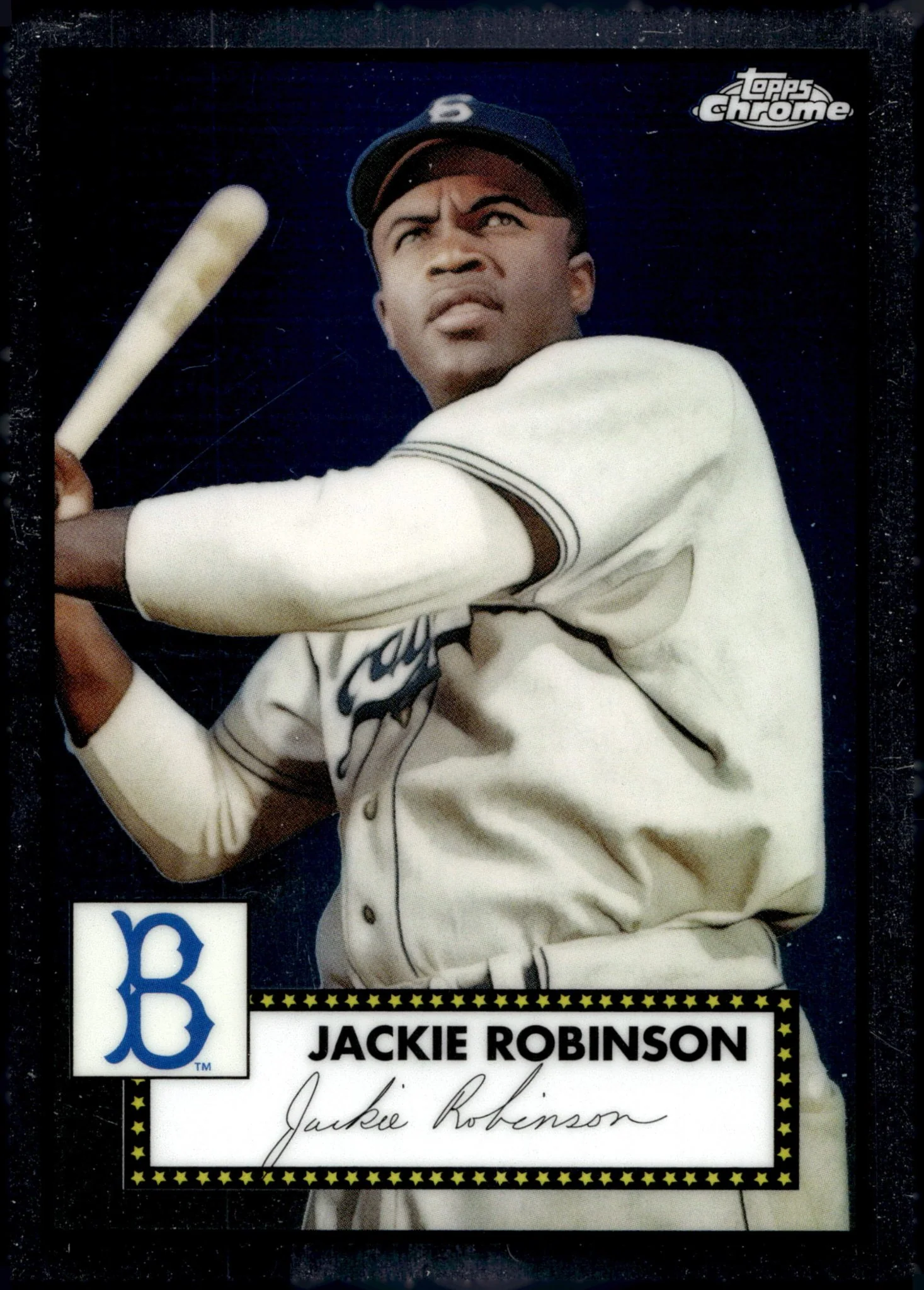Jackie Robinson 2021 Topps Chrome Platinum #610