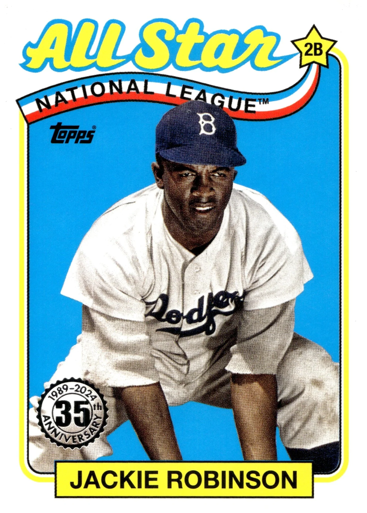 Jackie Robinson 2024 Topps 35th Anniversary All Star #89ASB-44