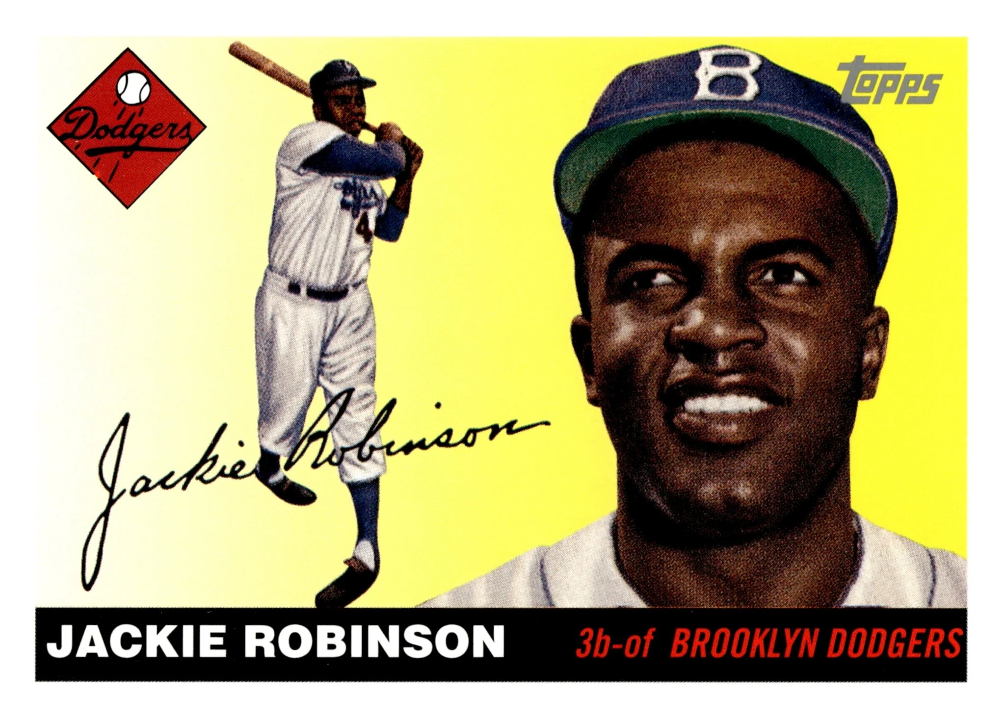 Jackie Robinson 2004 Topps Reprint #DB-JP