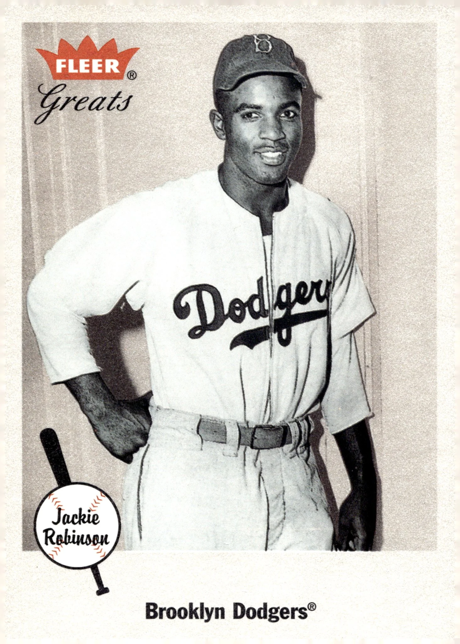 Jackie Robinson 2001 Fleer Greats #26
