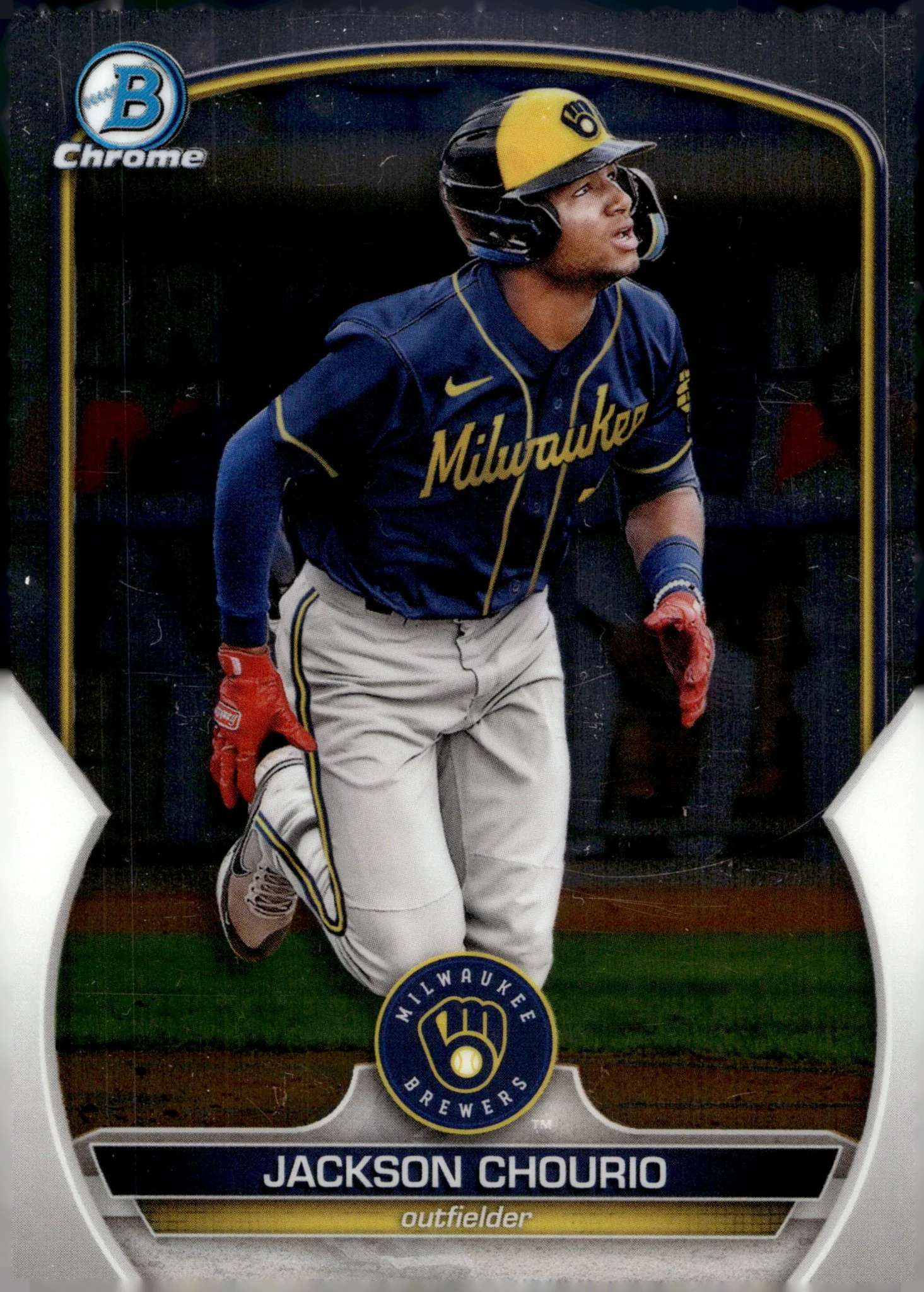 Jackson Chourio 2023 Bowman Chrome #BCP-76