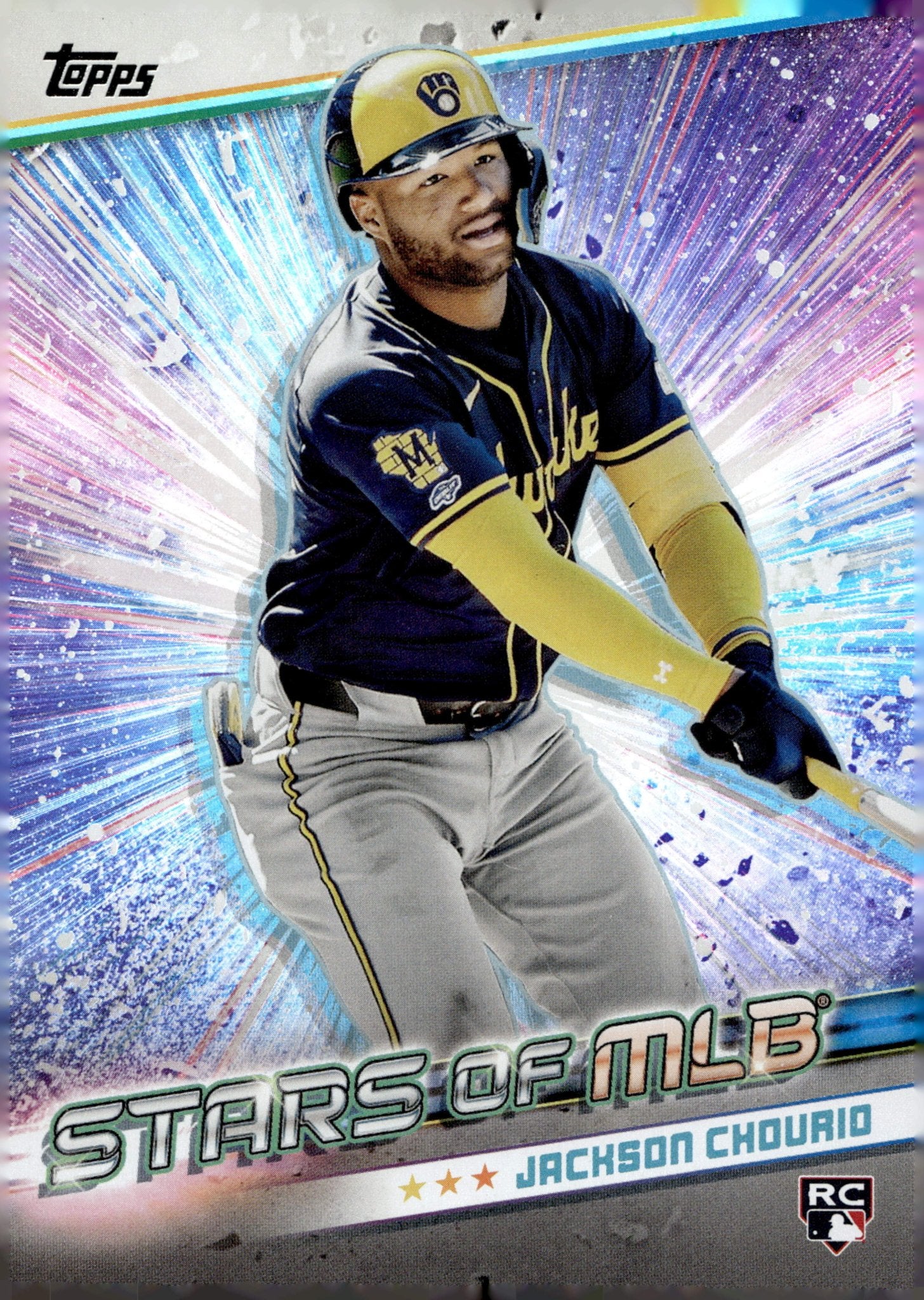 Jackson Chourio 2024 Topps Update Series Stars of MLB RC #SMLB-84 #2