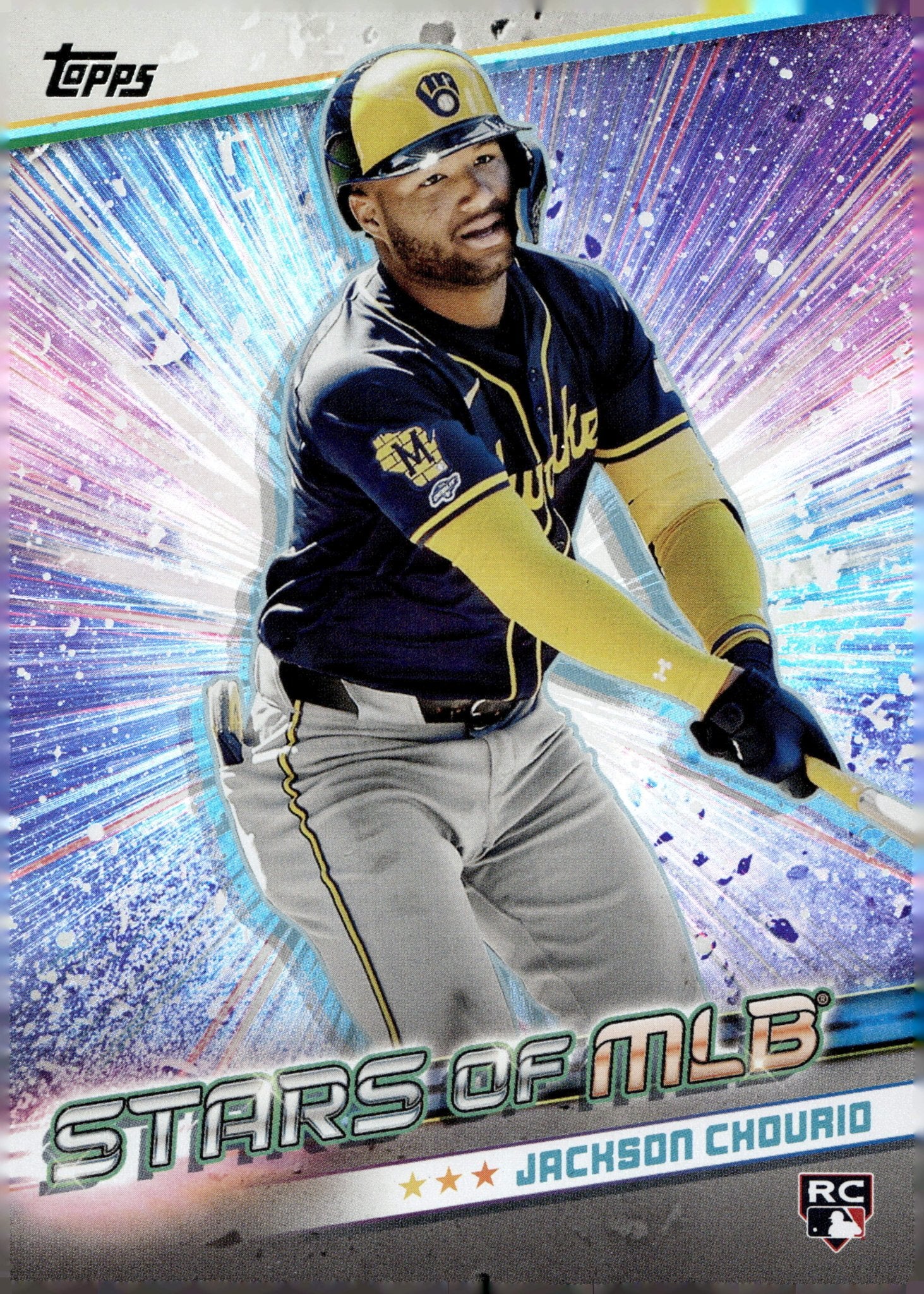 Jackson Chourio 2024 Topps Update Series Stars of MLB RC #SMLB-84 #3