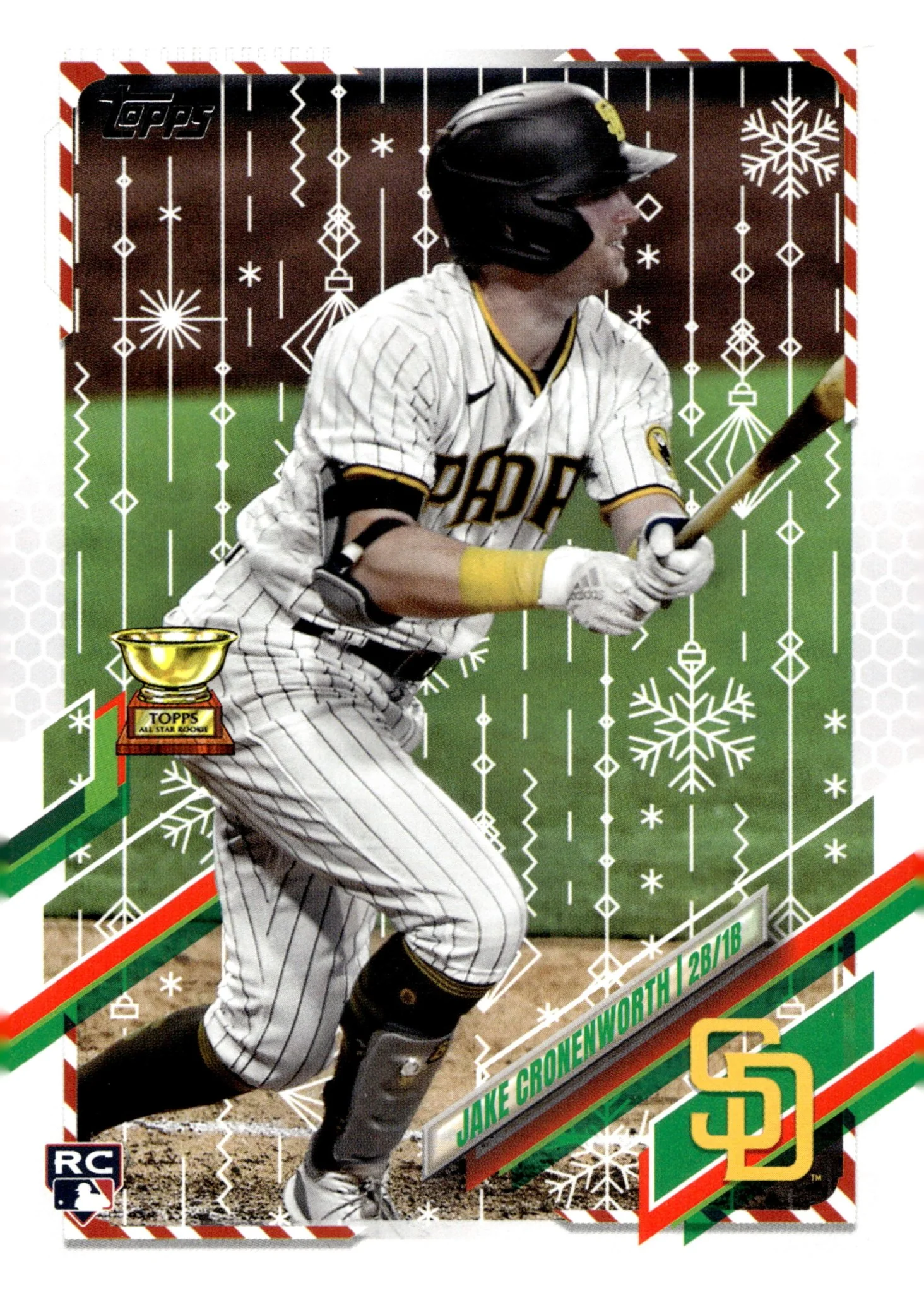 Jake Cronenworth 2021 Topps Holiday RC #HW110 #2